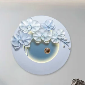 Orchid Bloom LED Wall Art
