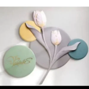 Pastel Tulip LED Wall Art