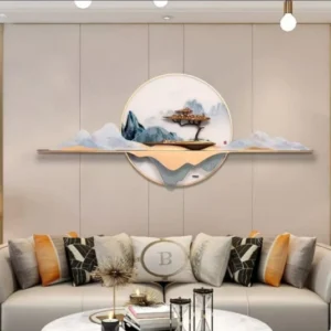 Scenic Mountain LED Wall Art