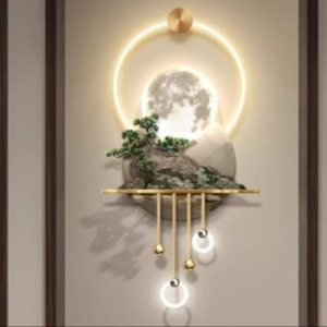 Moonlit Pine LED Wall Lamp