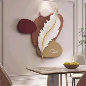 Elegant Feather Decorative Wall Art