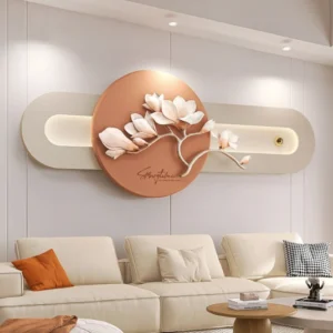 Magnolia Bloom LED Wall Art