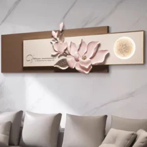 Serenity Tree LED Wall Art with Display Shelf